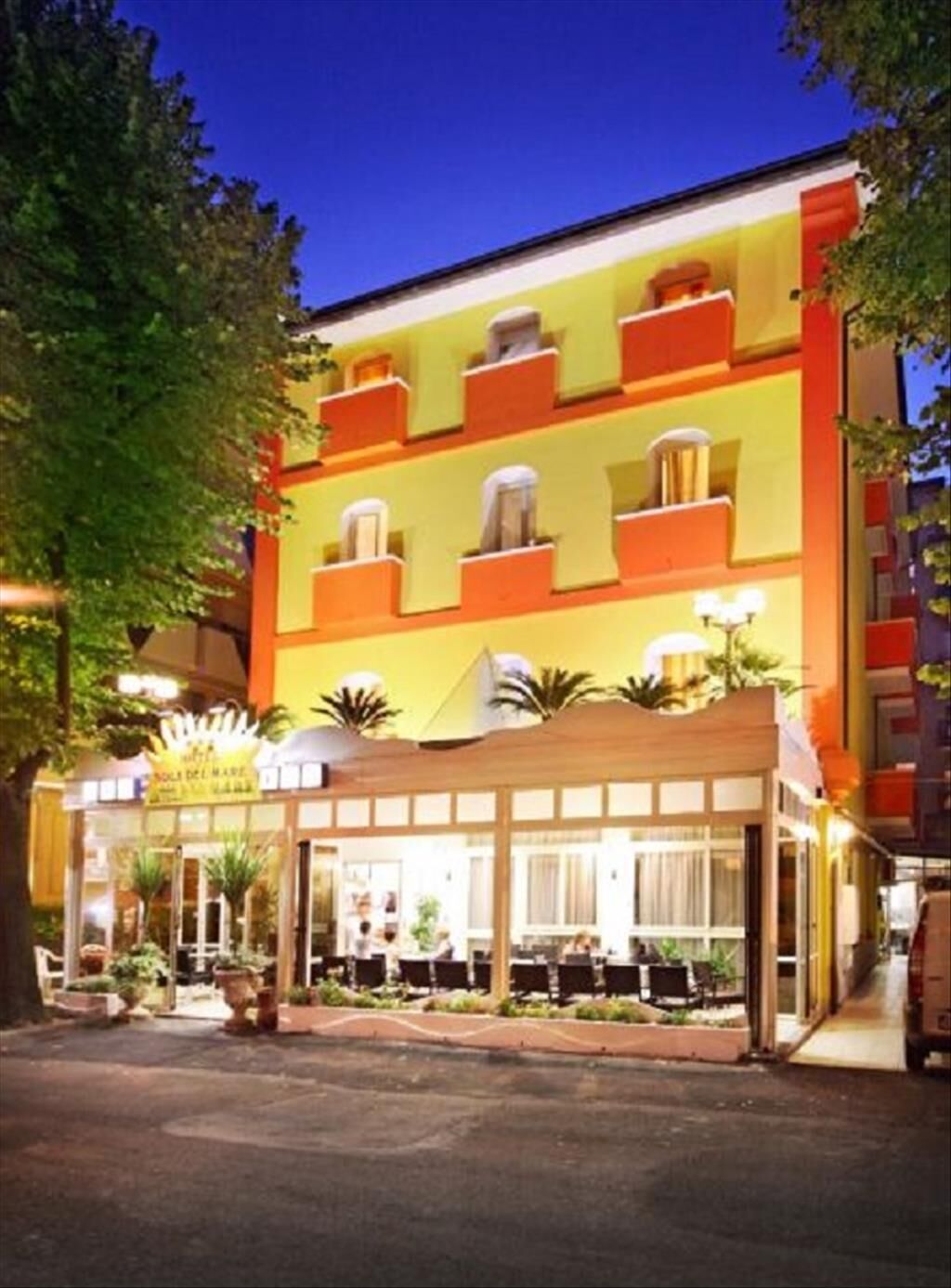 Oasi Del Mare Hotel Rimini Exterior photo